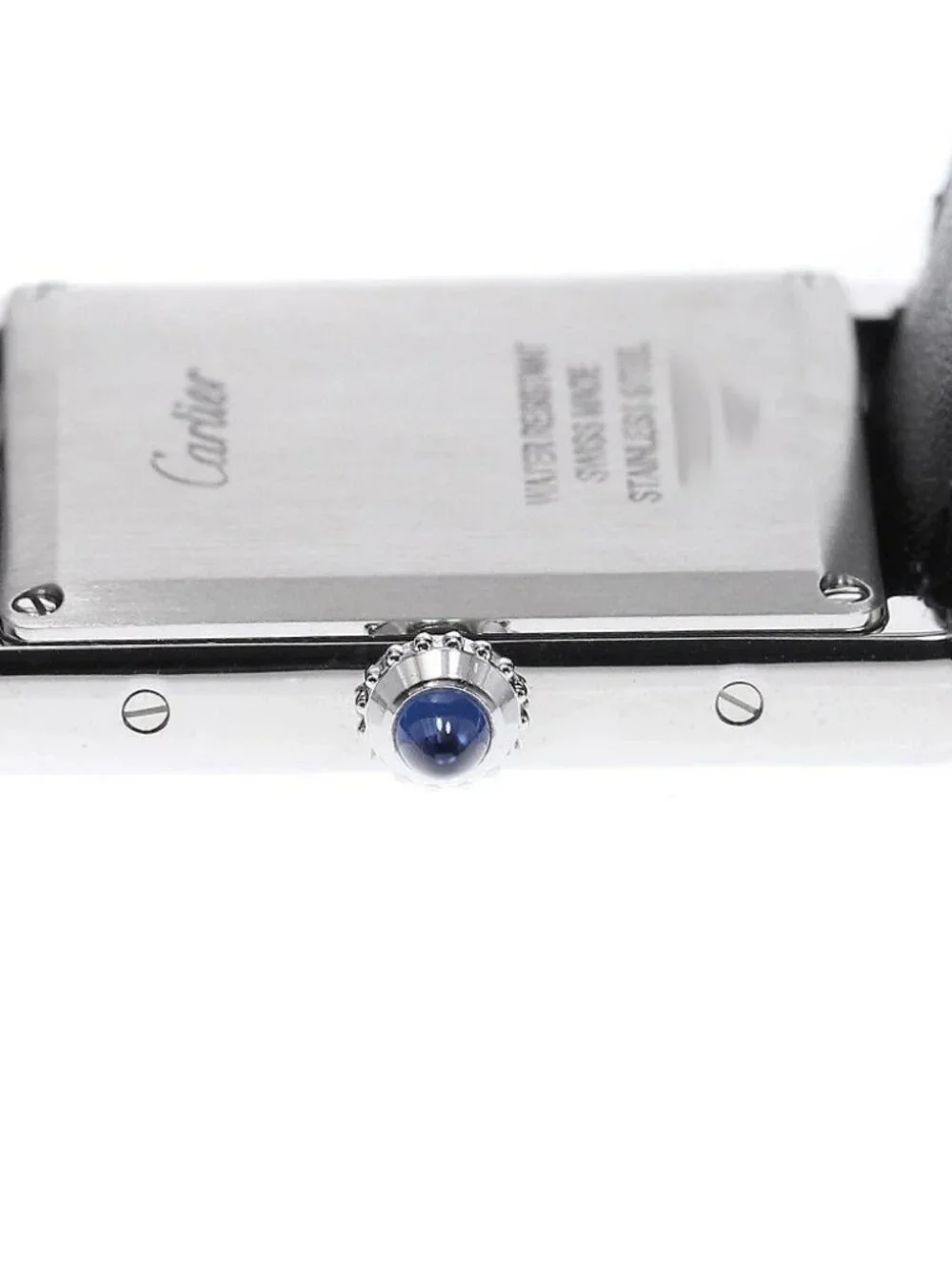 CARTIER tank mast LM WSTA0041 Silver Dial Quartz Men's Watch_970950